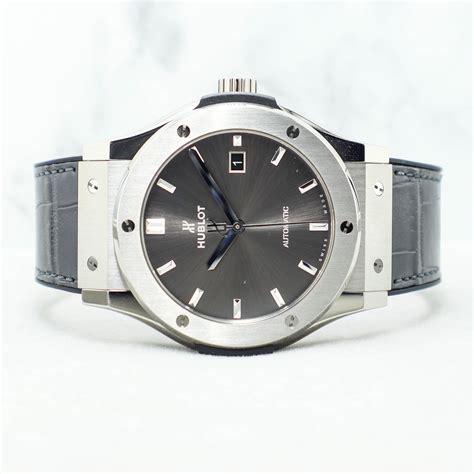 hublot classic fusion racing grey